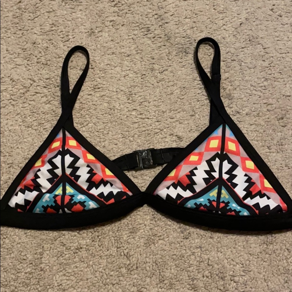 Triangle swimsuit top